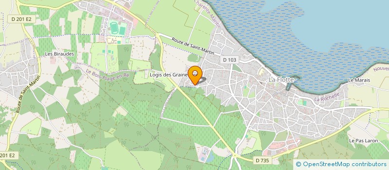 localisation de l'entreprise CAVAL'RE  LA FLOTTE