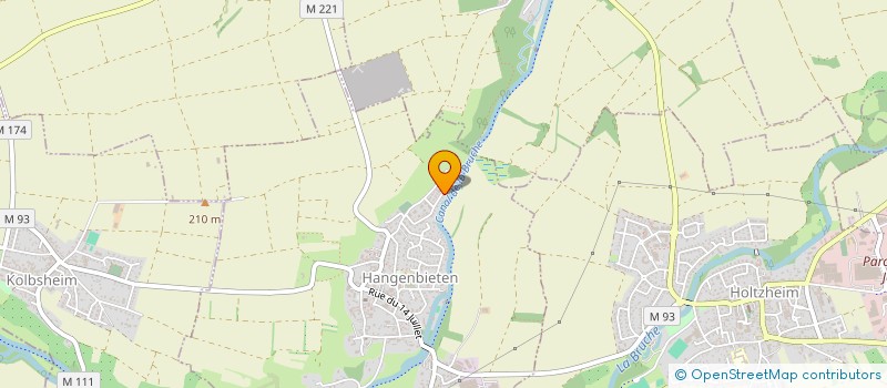 localisation de l'entreprise CAVAL'RENT  HANGENBIETEN