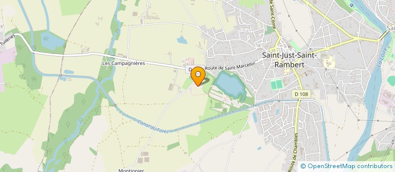 localisation de l'entreprise CAVAL'TOUR FOREZ  SAINT-JUST-SAINT-RAMBERT