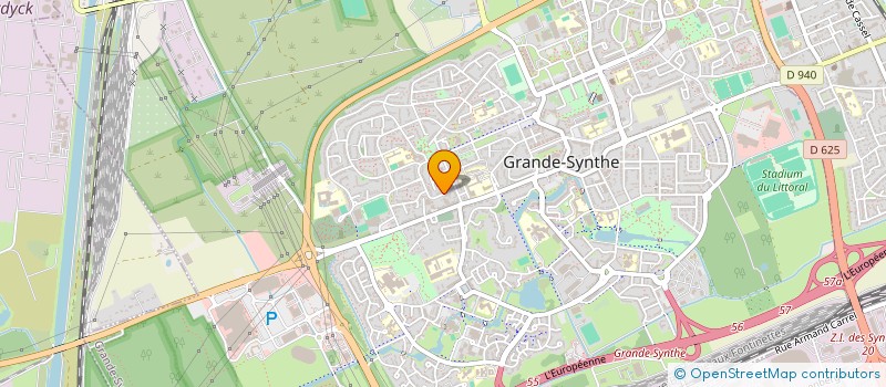 localisation de l'entreprise CAVAL'TRAD  GRANDE-SYNTHE