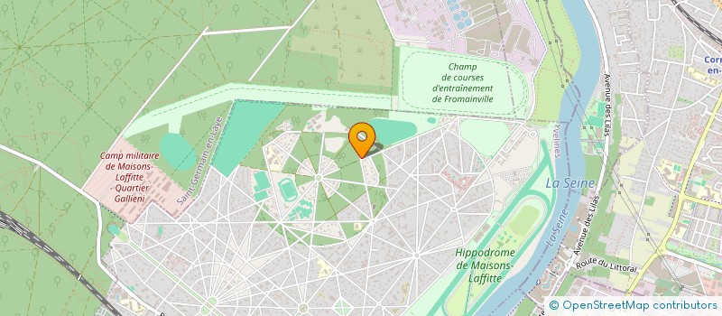 localisation de l'entreprise CAVAL'YOU  MAISONS-LAFFITTE