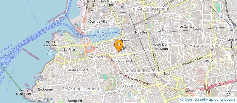 localisation de l'entreprise CAVALAIRE à MARSEILLE