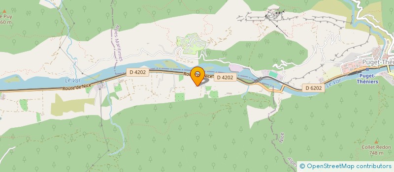 localisation de l'entreprise CAVALASSO  ENTREVAUX