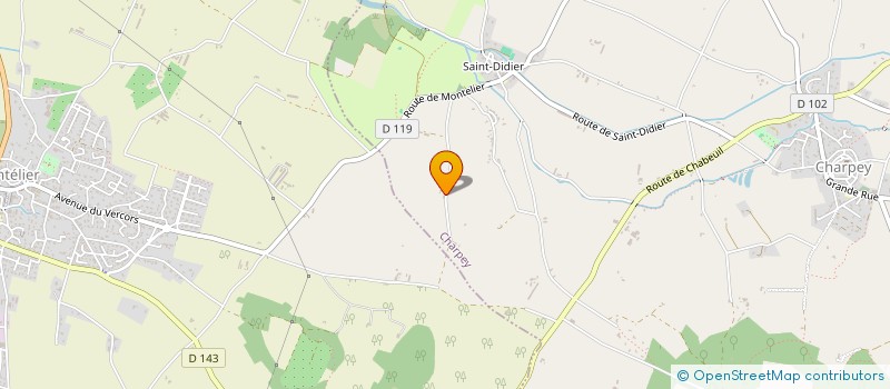 localisation de l'entreprise CAVALCANTE  MONTELIER