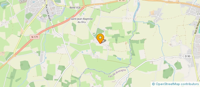 localisation de l'entreprise CAVALEC ELECTRICITE  BOUVRON