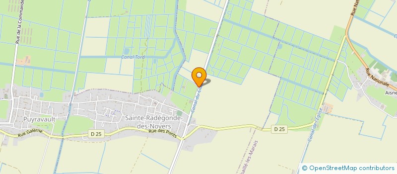 localisation de l'entreprise CAVALERIE DE LA SABLIERE à SAINTE-RADEGONDE-DES-NOYERS