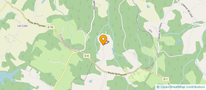 localisation de l'entreprise CAVALIA D'ALTA-LUNA  PUYGAILLARD-DE-QUERCY