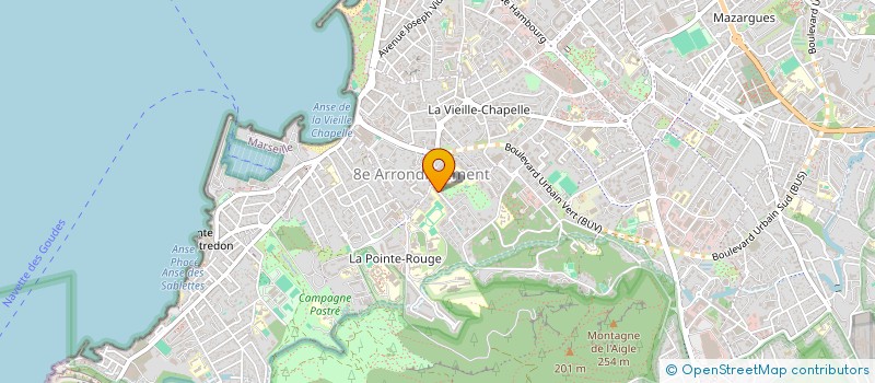 localisation de l'entreprise CAVALIER à MARSEILLE 8EME