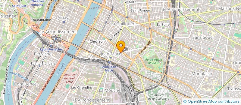 localisation de l'entreprise CAVALIER  LYON