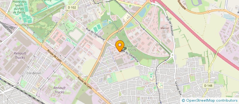 localisation de l'entreprise CAVALIER MIKAEL FORMATIONS  SAINT-PRIEST