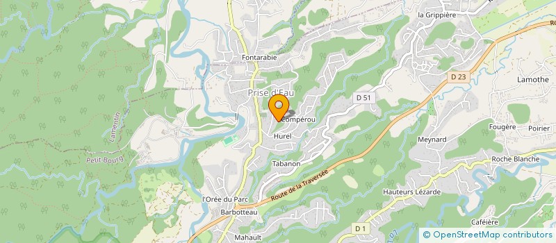 localisation de l'entreprise CAVALIERS DE ST GEORGES  PETIT-BOURG