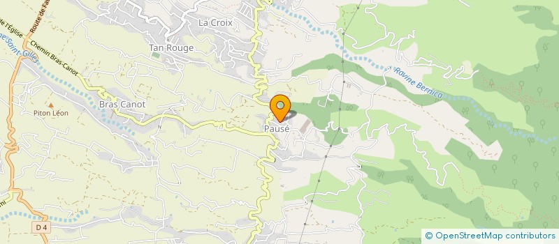 localisation de l'entreprise CAVALIERS DES BOIS DE COULEUR  SAINT-PAUL