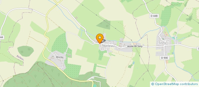 localisation de l'entreprise CAVALIERS PROPRIETAIRES ECURIE DE LA NATAGNE  BELLEAU