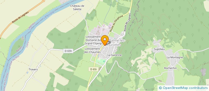 localisation de l'entreprise CAVALIERS SYMPAS à VERTRIEU