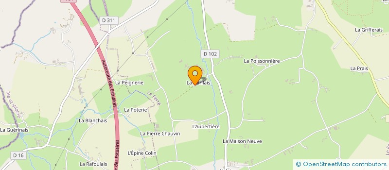 localisation de l'entreprise CAVALIN  LE FERRE