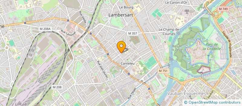 localisation de l'entreprise CAVALIS PATRIMOINE à LAMBERSART