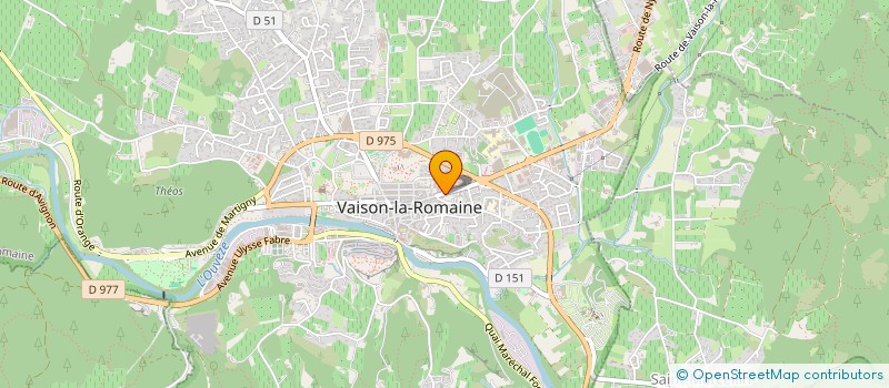 localisation de l'entreprise CAVALLACCI INVESTMENT  VAISON-LA-ROMAINE