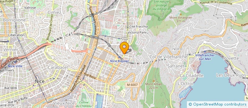 localisation de l'entreprise CAVALLARI MOTORS à NICE