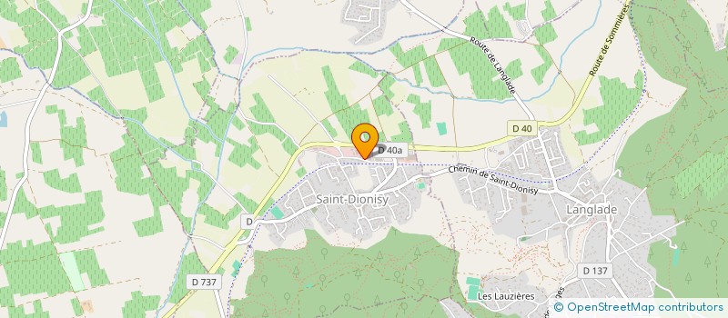 localisation de l'entreprise CAVALLUCCI  LANGLADE