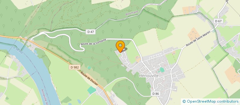 localisation de l'entreprise CAVALTIM LA SUITE  HENOUVILLE