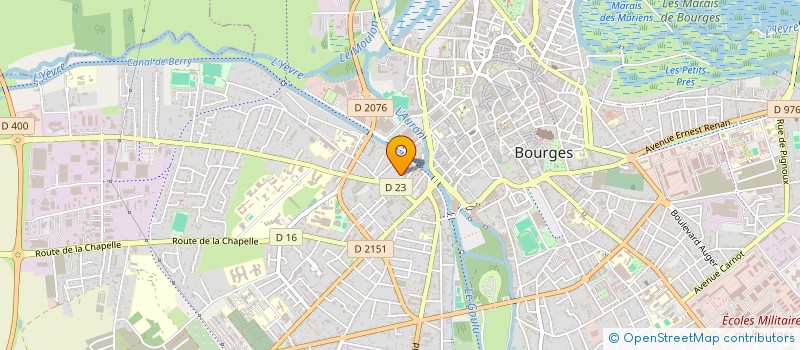 localisation de l'entreprise CAVAMAT CONSEILS  BOURGES