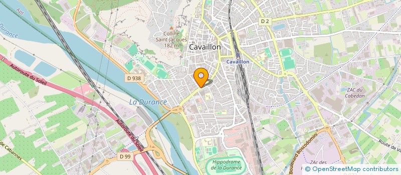 localisation de l'entreprise CAVARE VISION  CAVAILLON