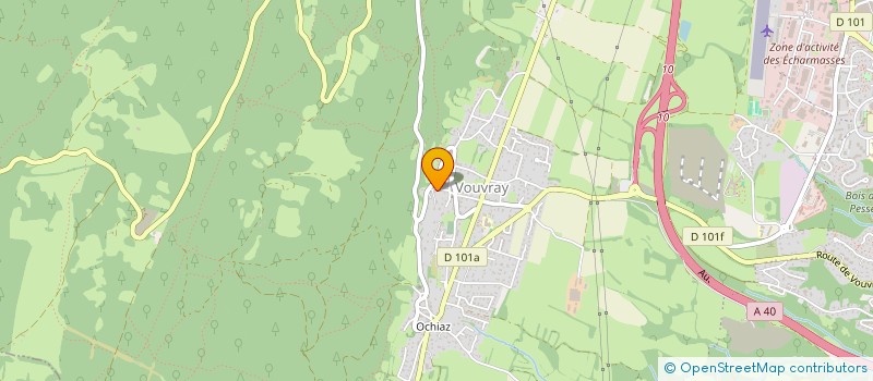 localisation de l'entreprise CAVAREL à VALSERHONE