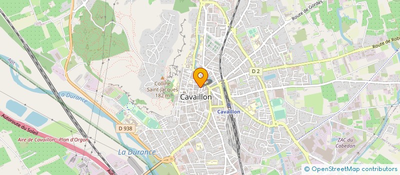 localisation de l'entreprise CAVATEX  CAVAILLON