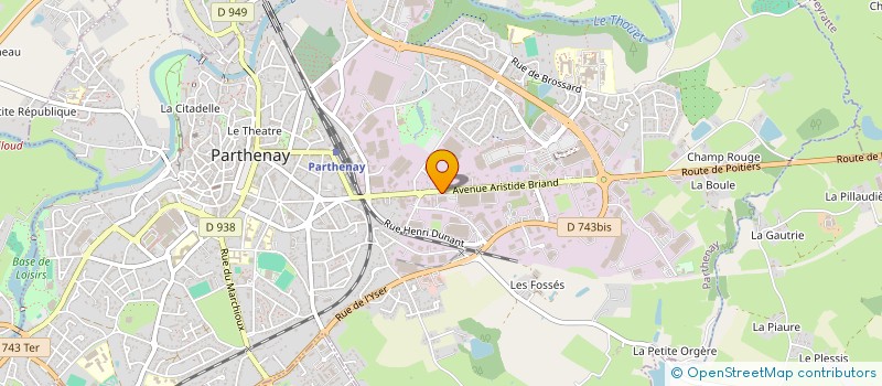 localisation de l'entreprise CAVE A PART  SAINT-GERMIER