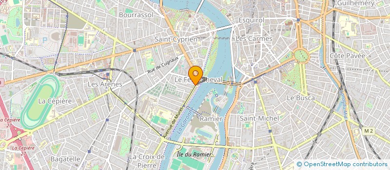 localisation de l'entreprise CAVE BCH à TOULOUSE