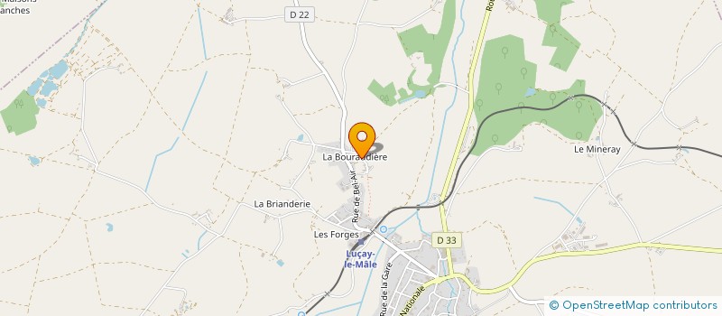 localisation de l'entreprise CAVE BIRON à VILLENTROIS-FAVEROLLES-EN-BERRY