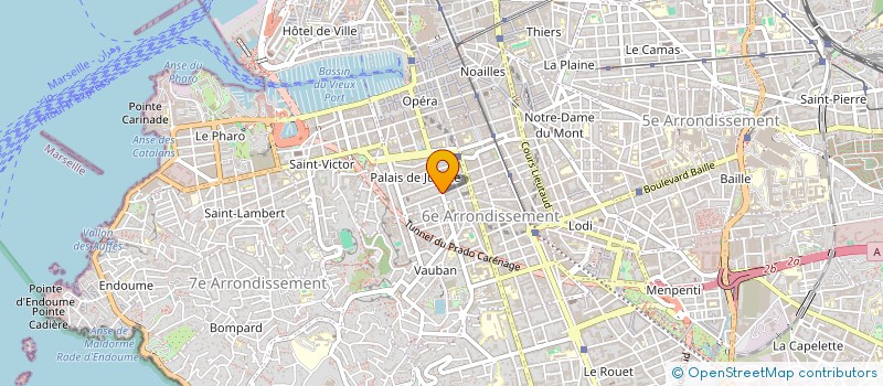 localisation de l'entreprise CAVE BRETEUIL à MARSEILLE