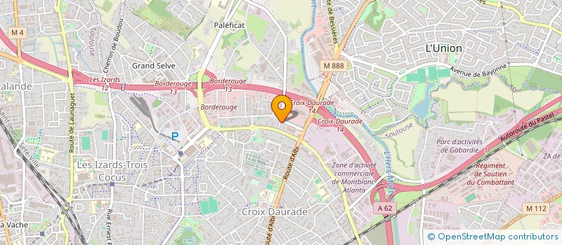 localisation de l'entreprise CAVE CANEM à TOULOUSE