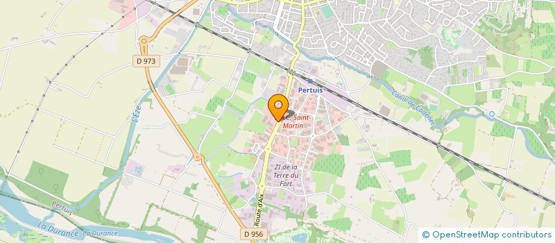 localisation de l'entreprise CAVE CONSEIL PERTUIS  PERTUIS