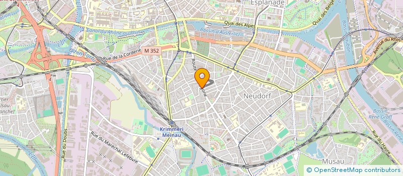 localisation de l'entreprise CAVE D'ESPAGNE à STRASBOURG