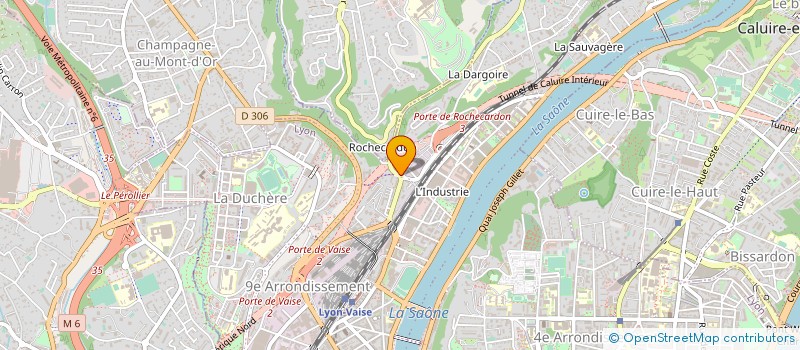 localisation de l'entreprise CAVE D'OR à LYON