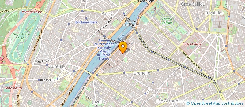 localisation de l'entreprise CAVE DE BEAUGRENELLE à PARIS
