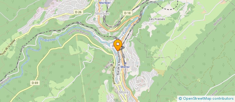 localisation de l'entreprise CAVE DE LA MISE EN BOUCHE  HAUTS DE BIENNE