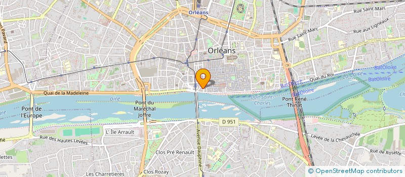 localisation de l'entreprise CAVE DE MARC ET SEBASTIEN  ORLEANS