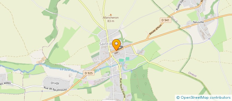 localisation de l'entreprise CAVE DU BEFFROI  SAINT-RIQUIER