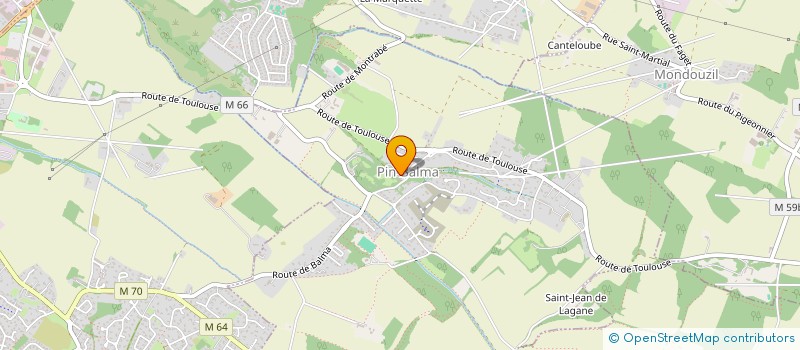 localisation de l'entreprise CAVE EPN  QUINT-FONSEGRIVES