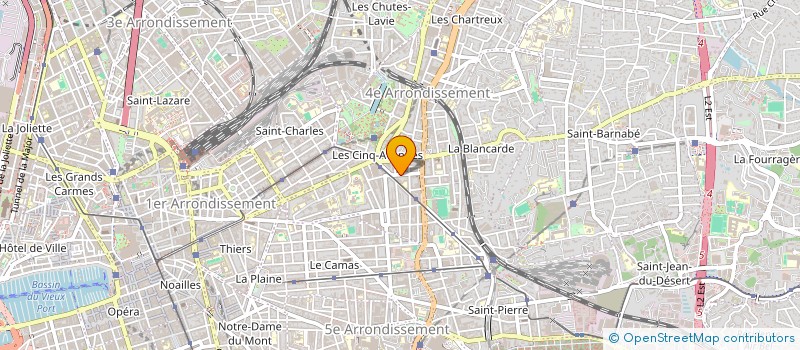 localisation de l'entreprise CAVE FONDERE à MARSEILLE