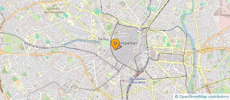 localisation de l'entreprise CAVE JEAN-CHRISTOPHE  CLAPIERS