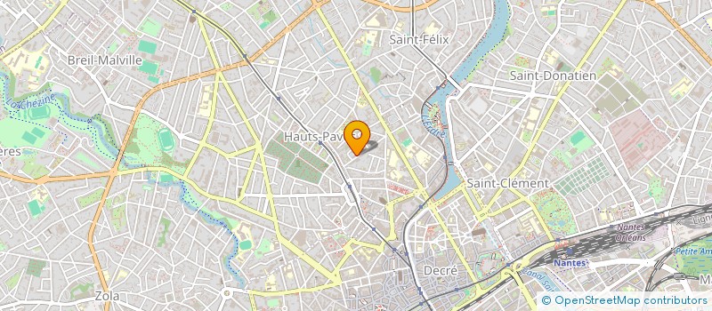 localisation de l'entreprise CAVE JUSTE à NANTES