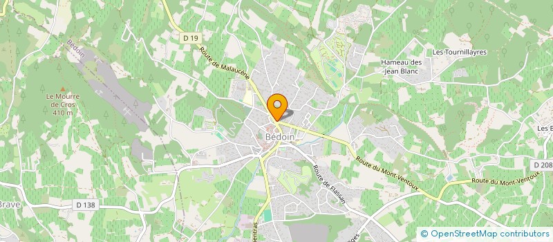 localisation de l'entreprise CAVE LA PETITE REINE  BEDOIN