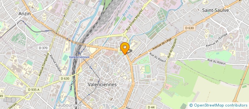 localisation de l'entreprise CAVE LE RENDEZ-VOUS à VALENCIENNES
