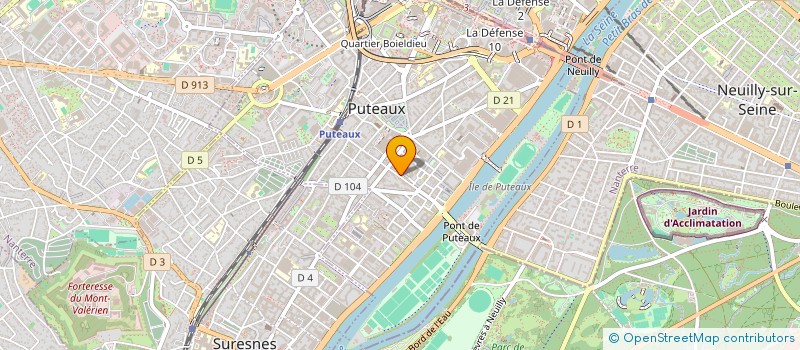 localisation de l'entreprise CAVE MANNEVY à PUTEAUX