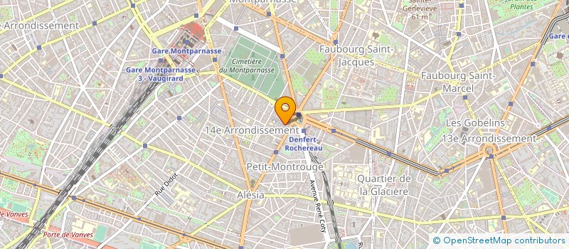localisation de l'entreprise CAVE PERET à PARIS
