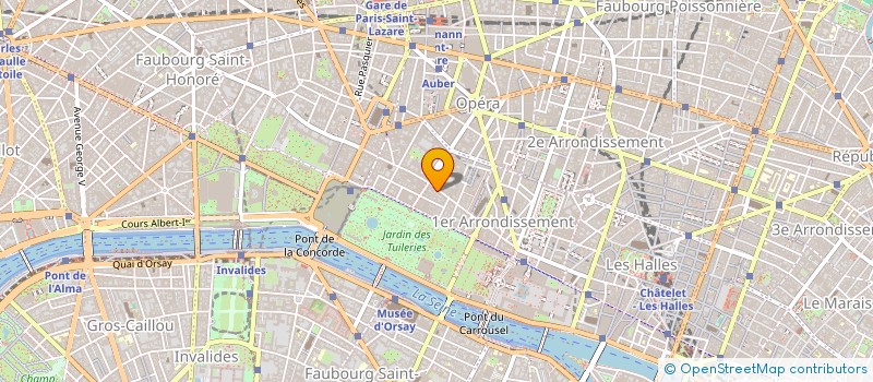localisation de l'entreprise CAVE PRIVEE à PARIS