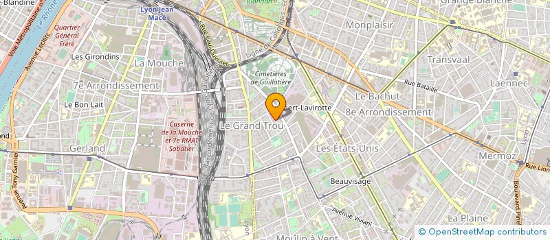 localisation de l'entreprise CAVE SAINT CHARLES à LYON